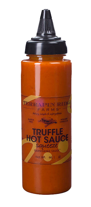 TRUFFLE HOT SAUCE GARNISHING SQUEEZE