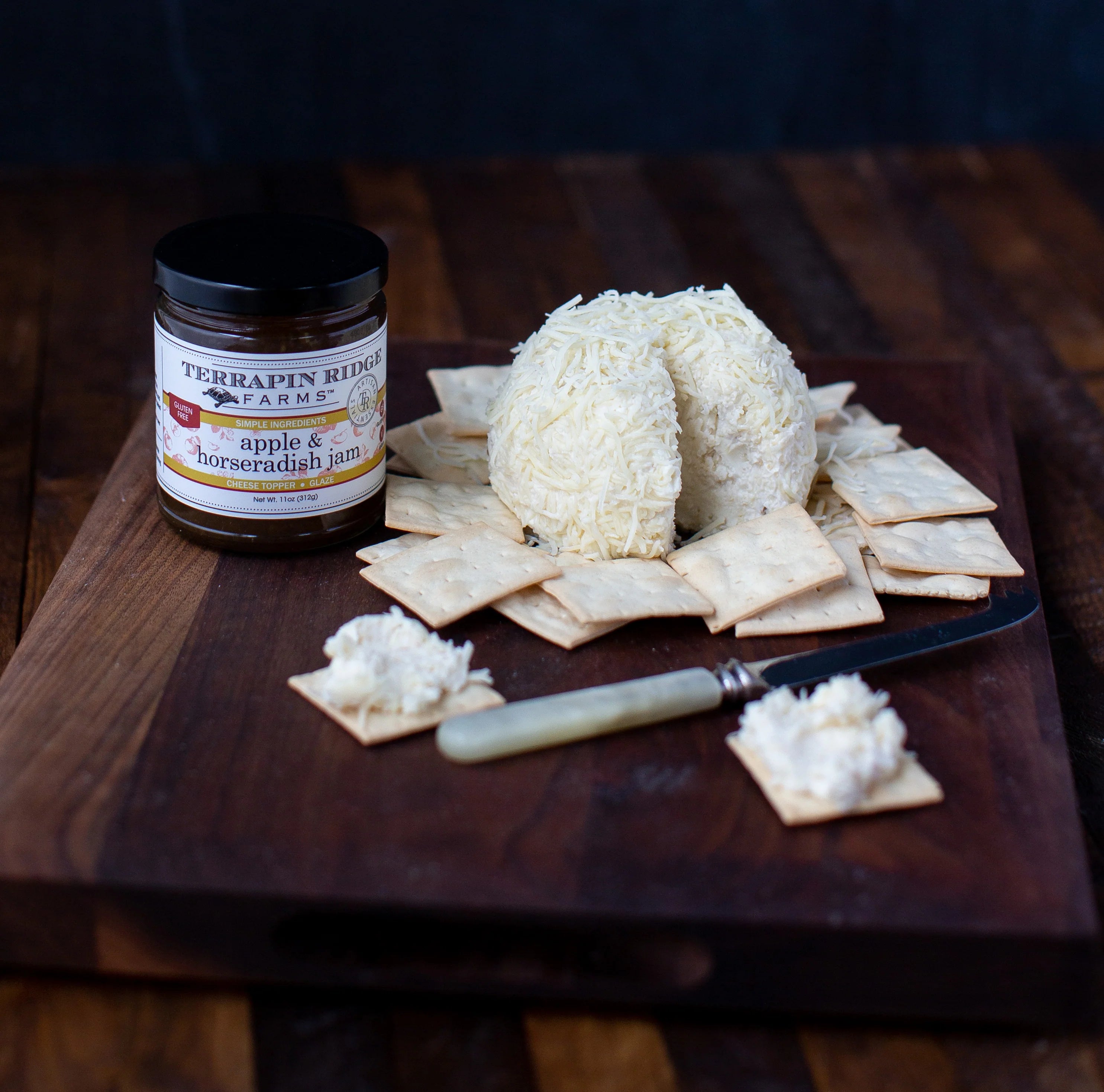 APPLE HORSERADISH JAM 11OZ