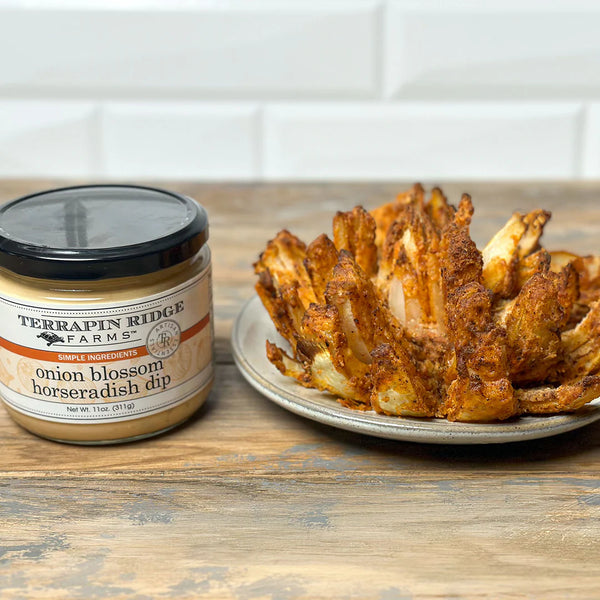 ONION BLOSSOM HORSERADISH DIP
