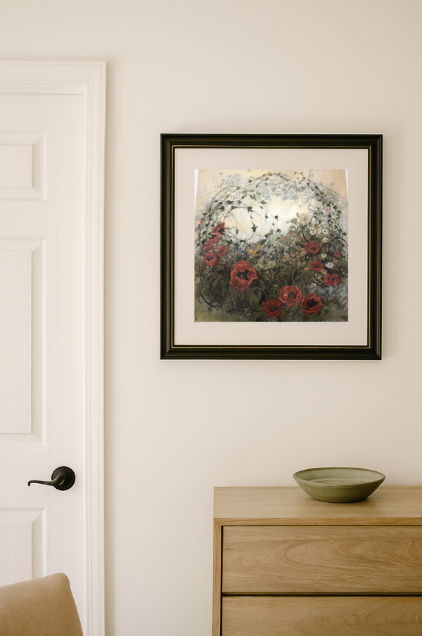 AUGUST PRINT BY TEMRE STANCHFIELD