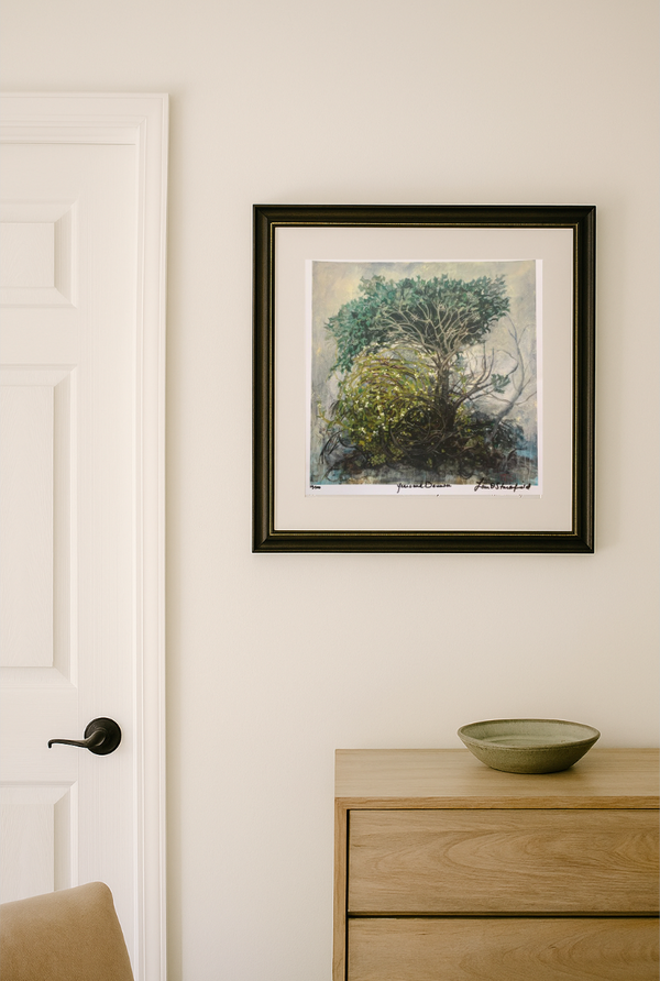 DECEMBER PRINT BY TEMRE STANCHFIELD
