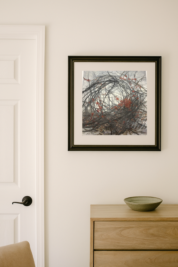 JANUARY PRINT BY TEMRE STANCHFIELD
