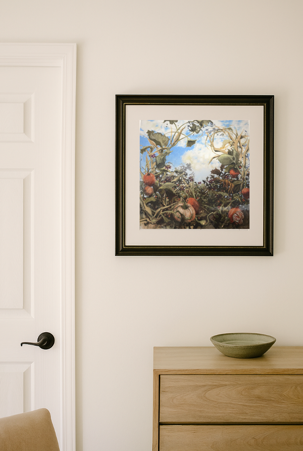 OCTOBER PRINT BY TEMRE STANCHFIELD