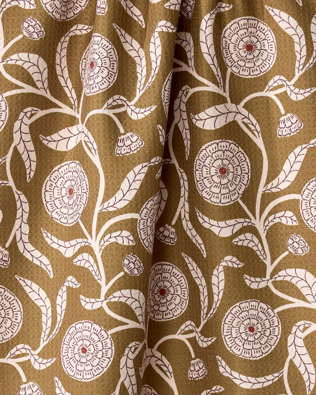 FALLING FLOWERS TEA TOWEL