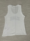DE RIBBED U-NECK TANK
