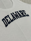 DE RIBBED U-NECK TANK