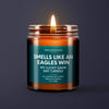 SMELLS LIKE AN EAGLES WIN | PHILADELPHIA LUCKY GAME CANDLE