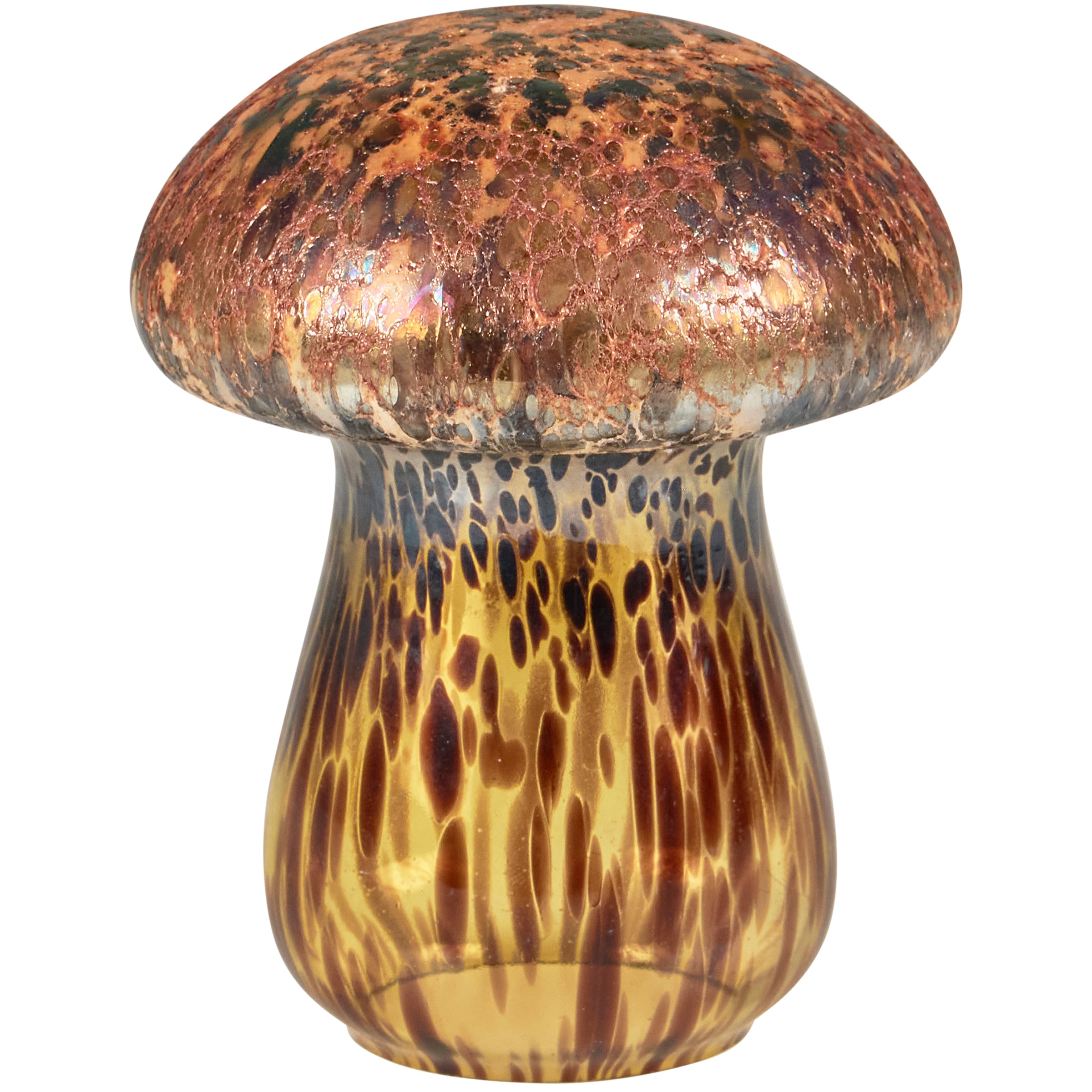 TORTOISESHELL MUSHROOM FIGURINE