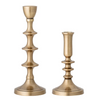 METAL TAPER HOLDERS WITH ANTIQUE FINISH