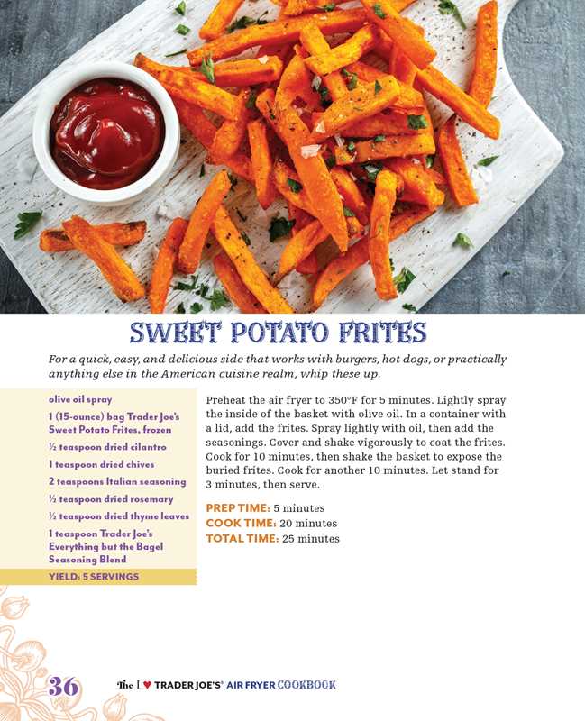 I LOVE TRADER JOE'S AIR FRYER COOKBOOK