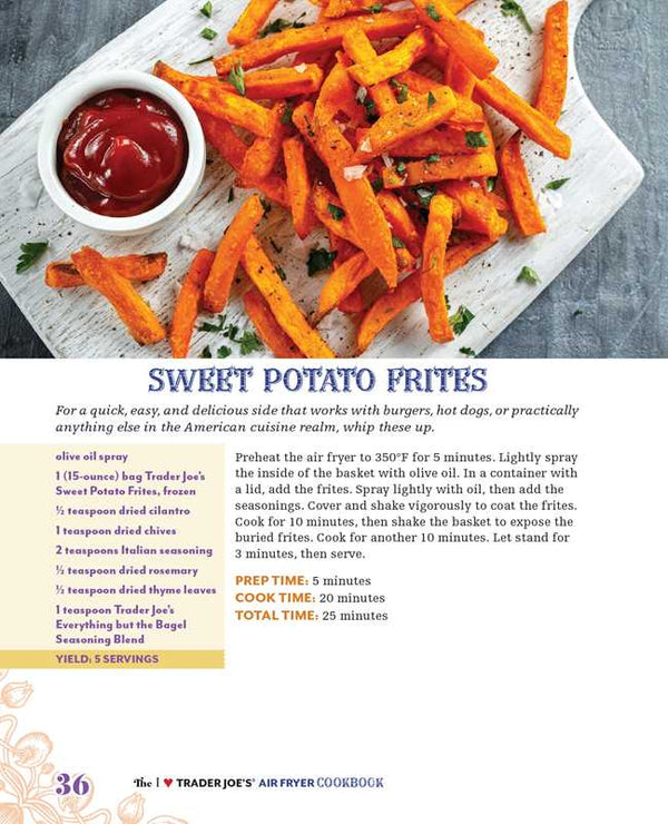 I LOVE TRADER JOE'S AIR FRYER COOKBOOK