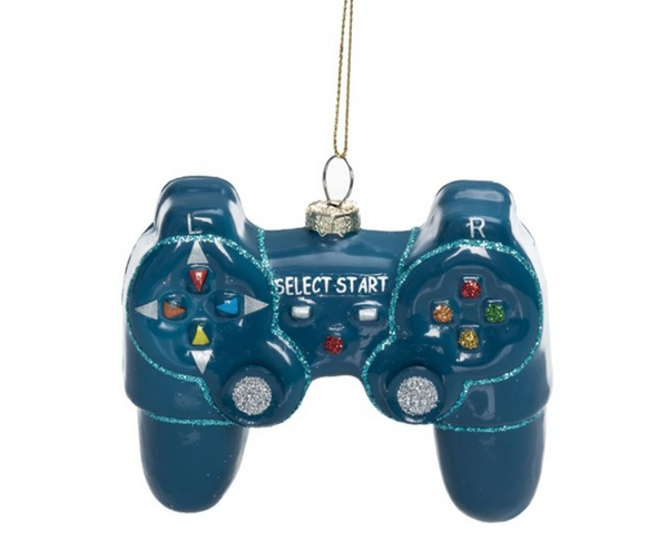 GLASS HOBBY GAMER ORNAMENT