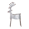 LARGE METAL REINDEER CANDLE HOLDER