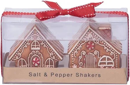 GINGERBREAD SALT & PEPPER SET