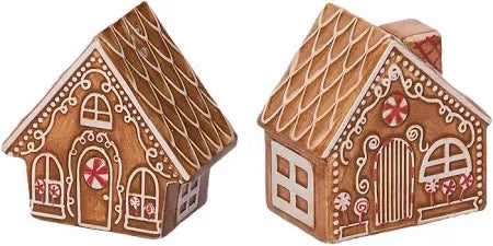 GINGERBREAD SALT & PEPPER SET