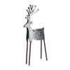 SMALL METAL REINDEER CANDLE HOLDER