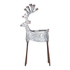 SMALL METAL REINDEER CANDLE HOLDER