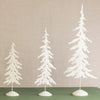 METAL RUSTIC SNOWY TREES
