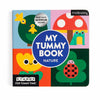 Children's book titled 'My Tummy Book Nature' by Mudpuppy with colorful illustrations on a white background.