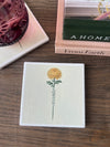 BIRTH FLOWER MONTH COASTER