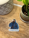 BIEBER BLUE HENS STICKER