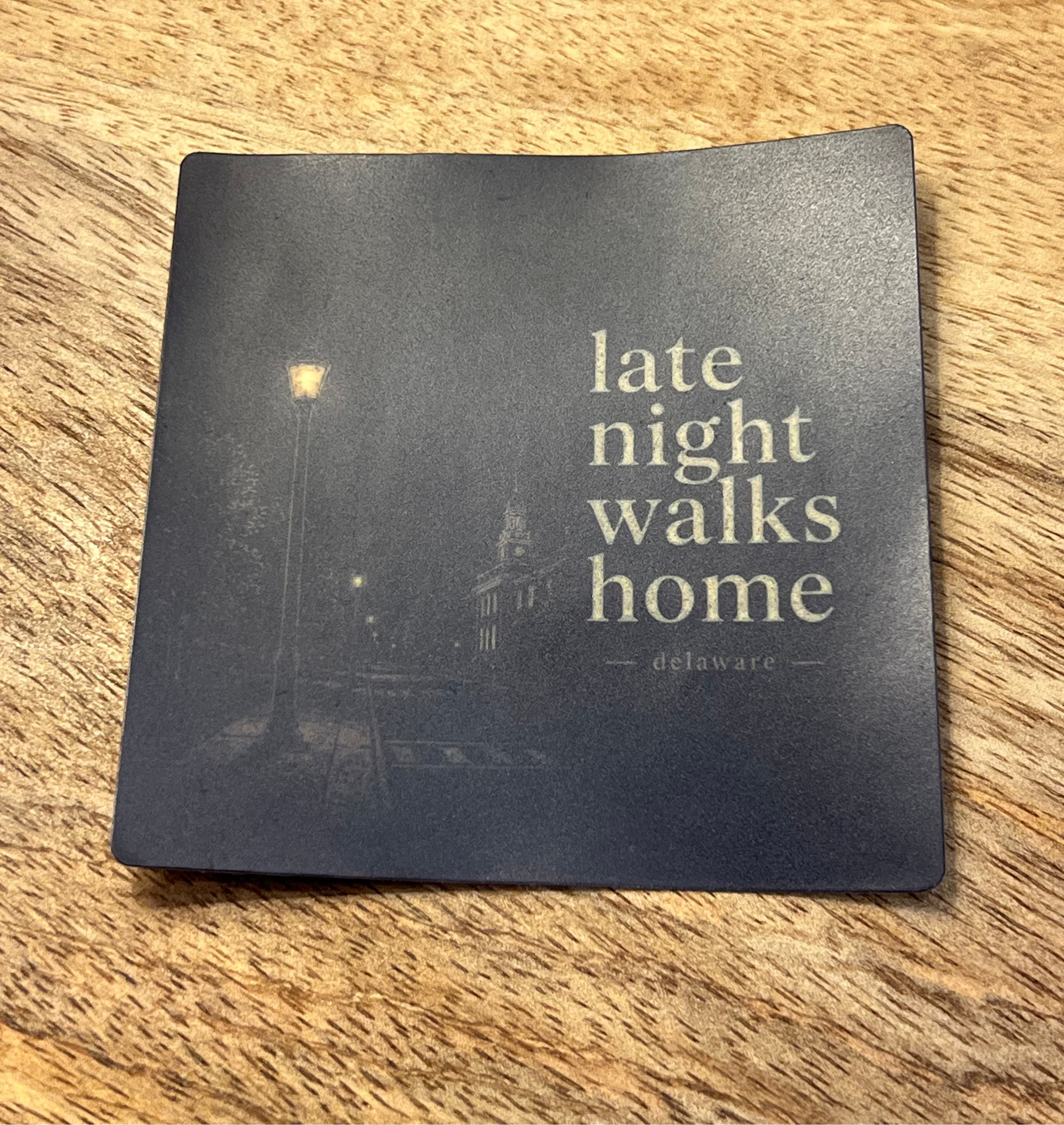 LATE NIGHT WALKS HOME STICKER