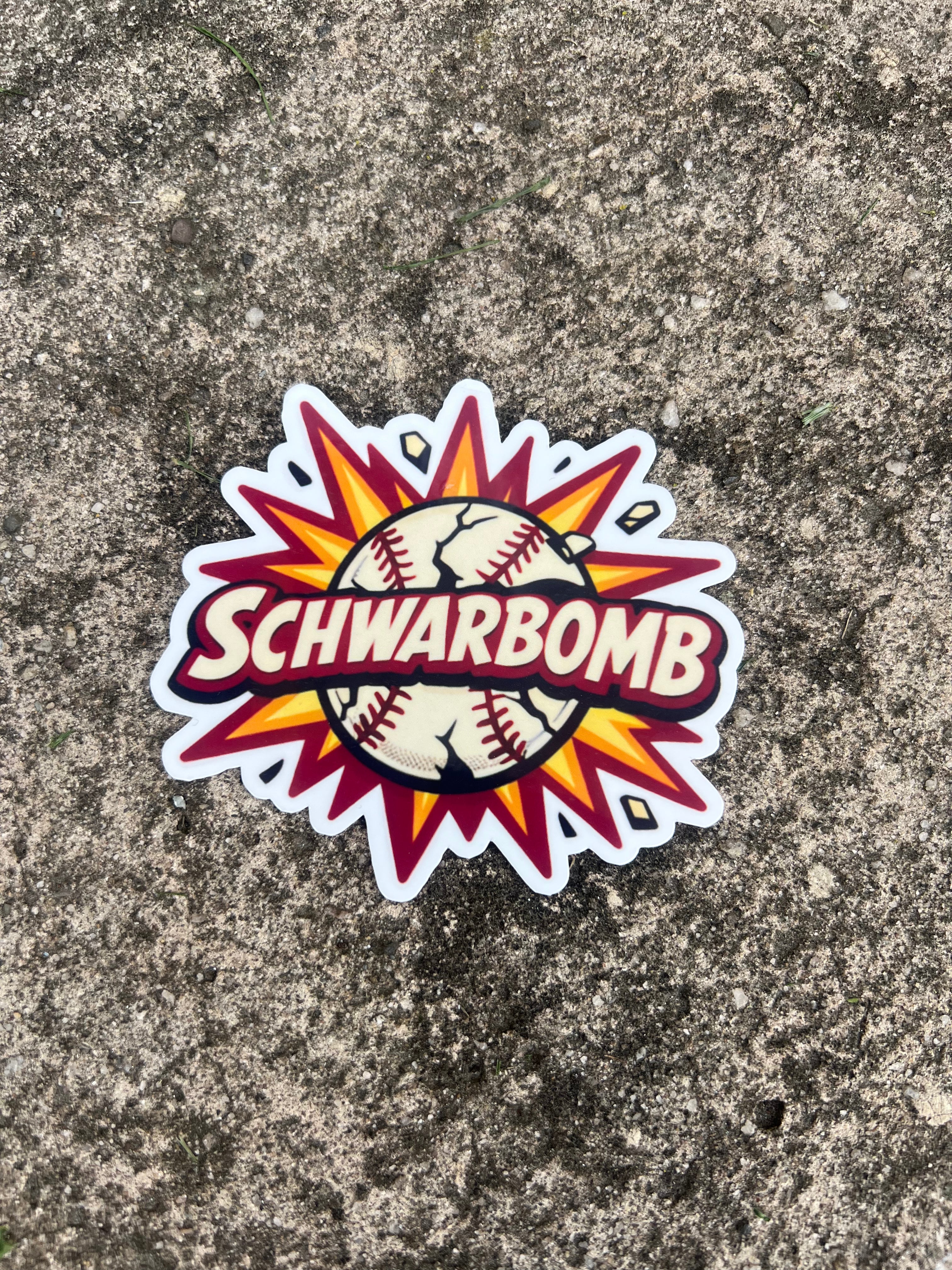 SCHWAR-BOMB STICKER