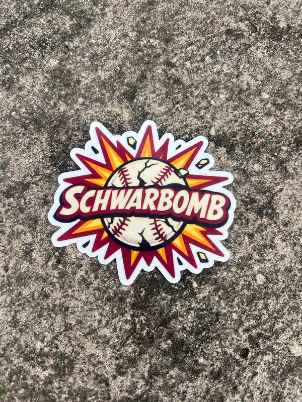 SCHWAR-BOMB STICKER