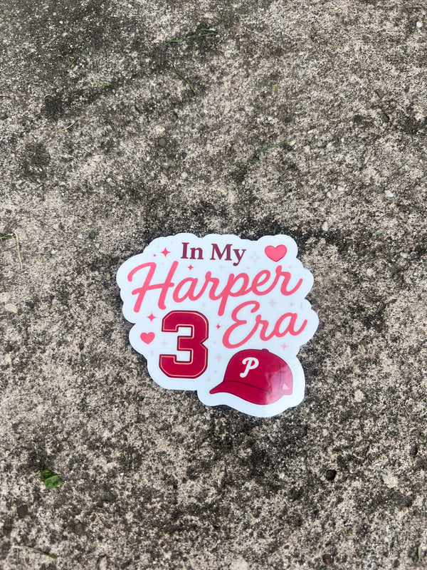 IN MY HARPER ERA STICKER