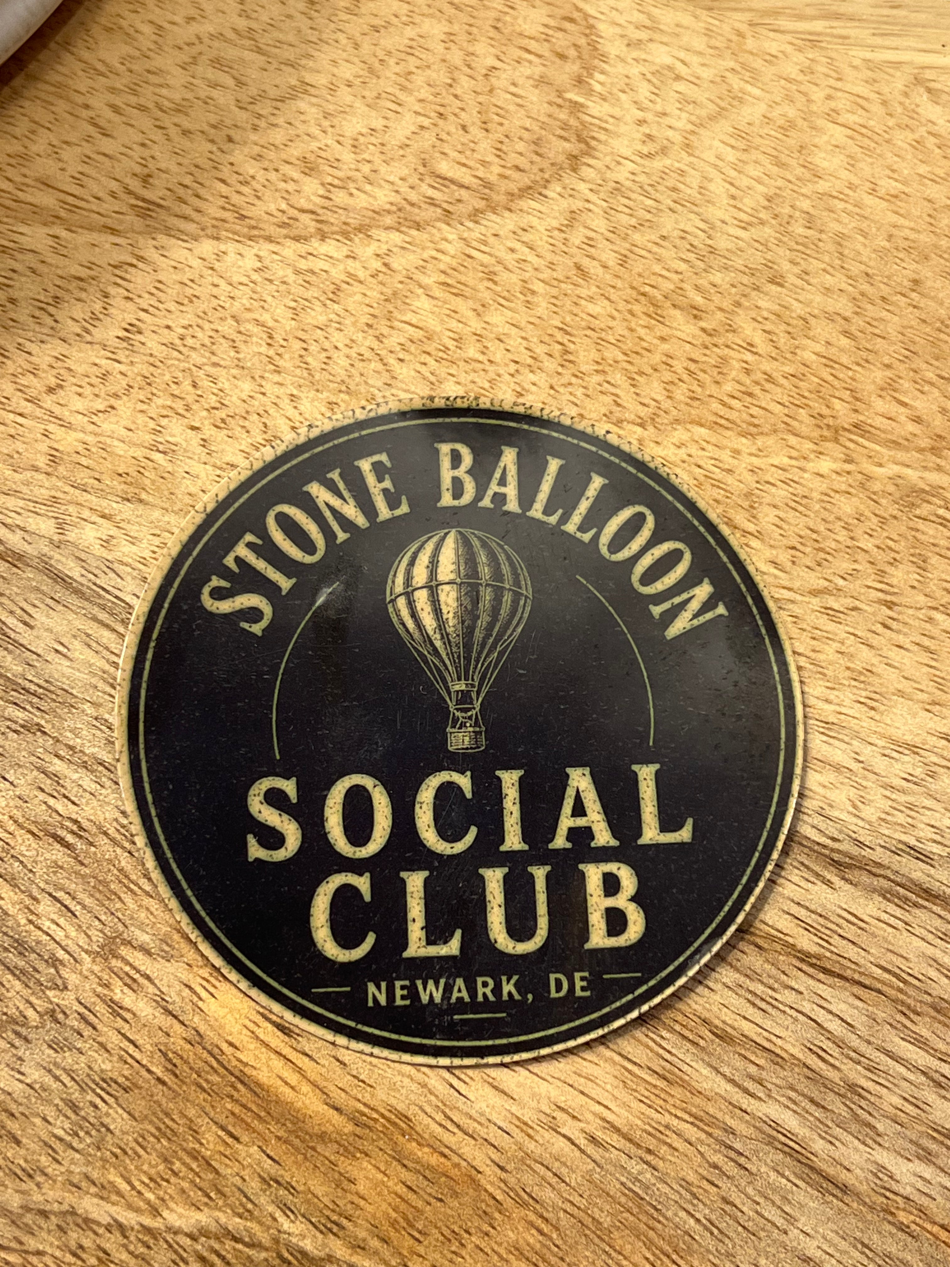 STONE BALLOON SOCIAL CLUB STICKER