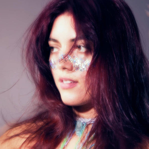 MACRO CHUNKY BODY GLITTER - SILVER-LUNAR