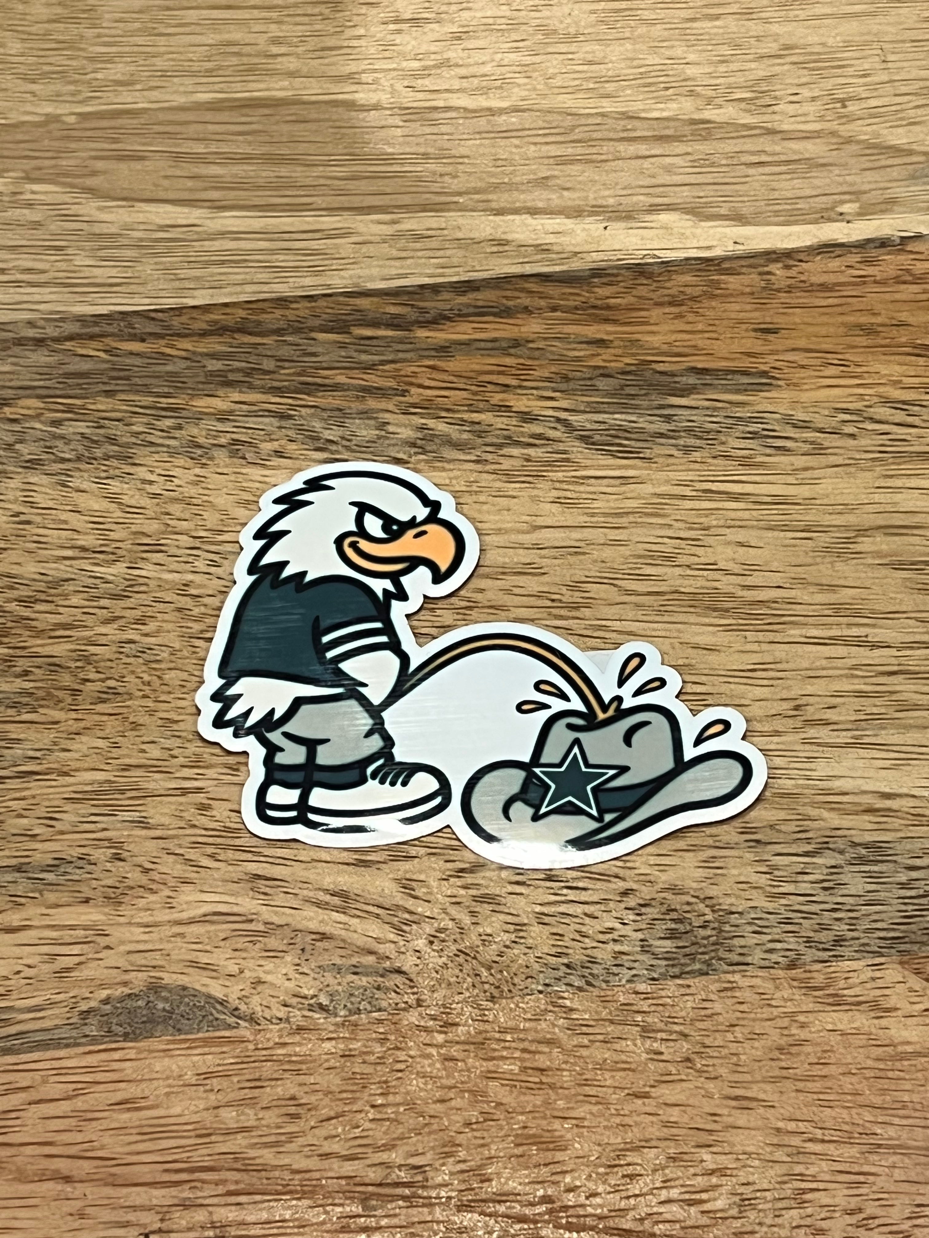 CLAVIN EAGLE STICKER