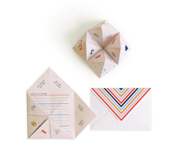 COOTIE CATCHER POP-UP CARD