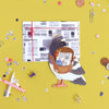 MESSENGER PIGEON BIRTHDAY/CONGRATULATIONS POP-UP CARD