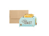 TOASTER / CHEERS POP-UP GREETING CARD