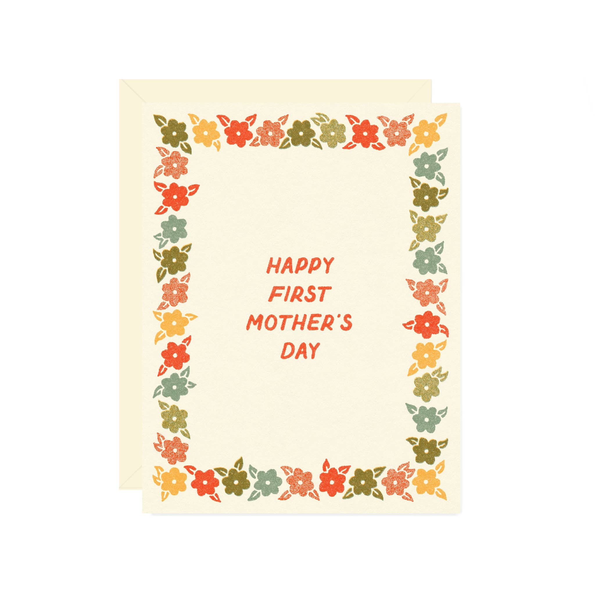HAPPY FIRST MOTHER'S DAY GREETING CARD