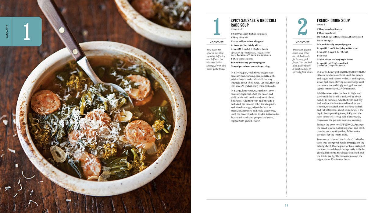 SOUP OF THE DAY COOKBOOK