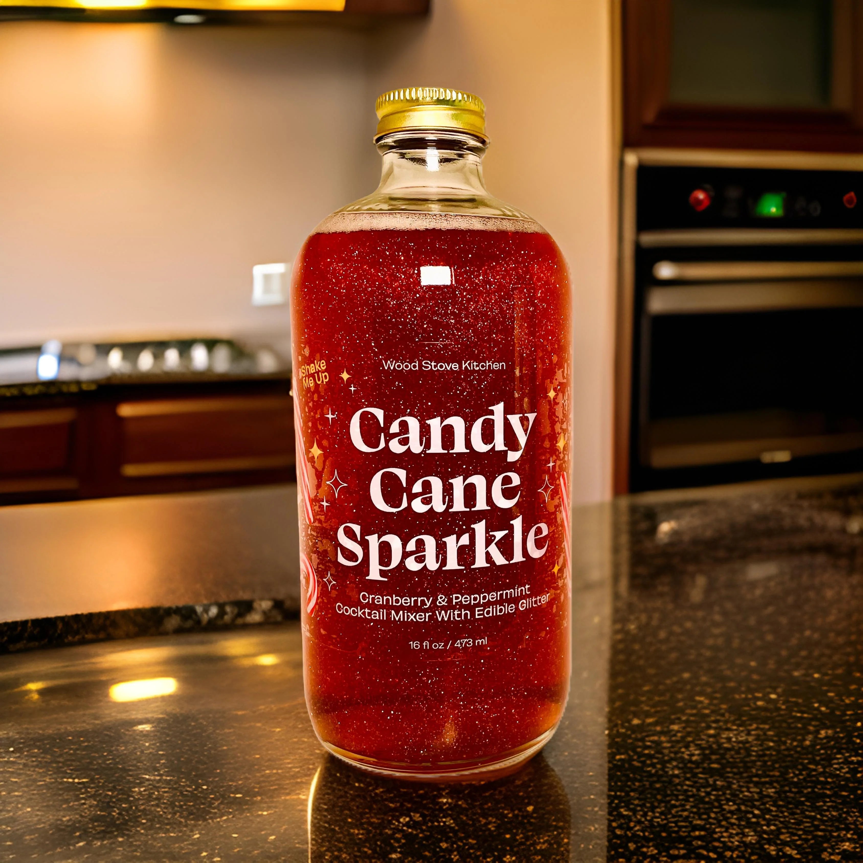 CANDY CANE SPARKLE COCKTAIL MIXER, 16 FL OZ