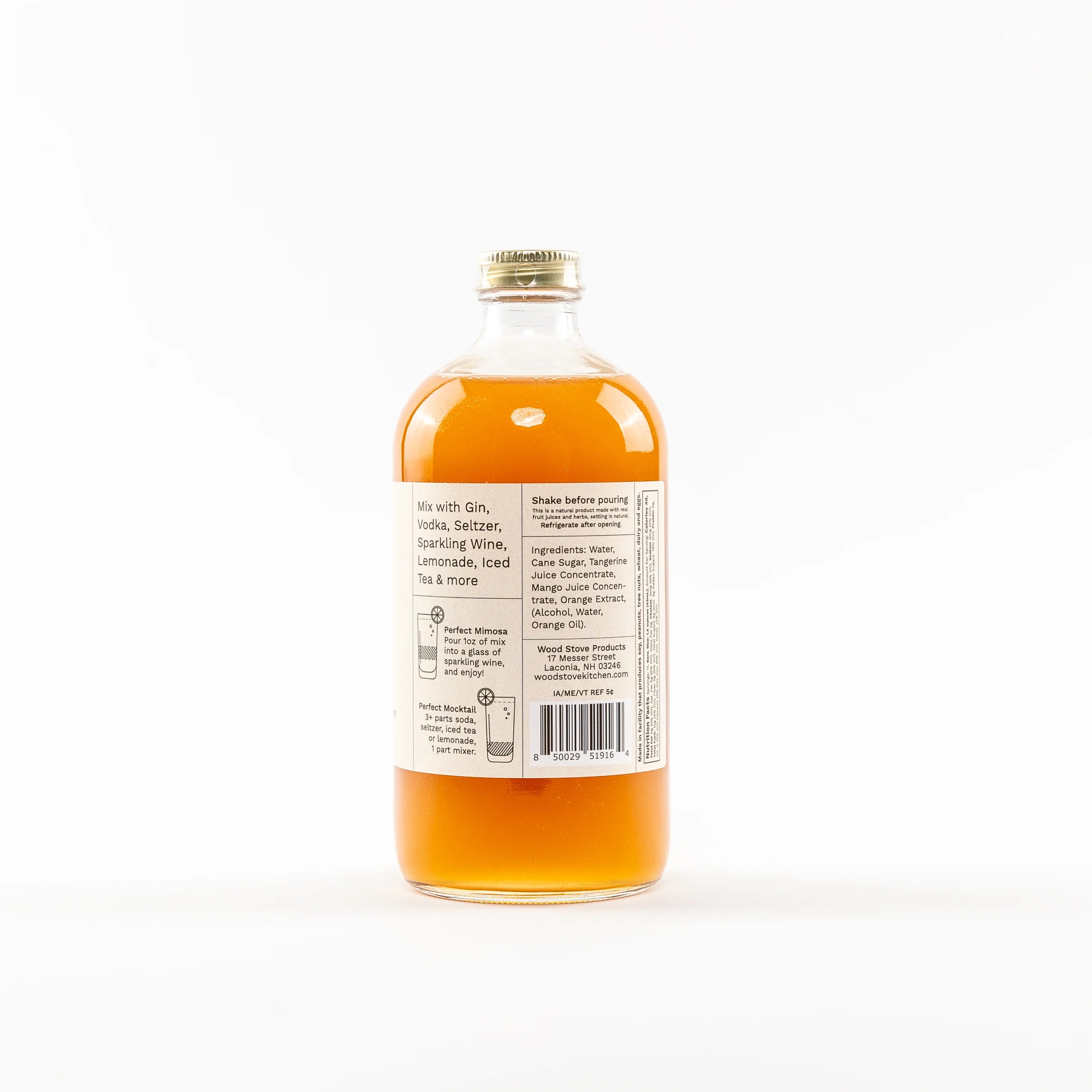 MIMOSA TANGERINE & MANGO COCKTAIL MIXER 16OZ