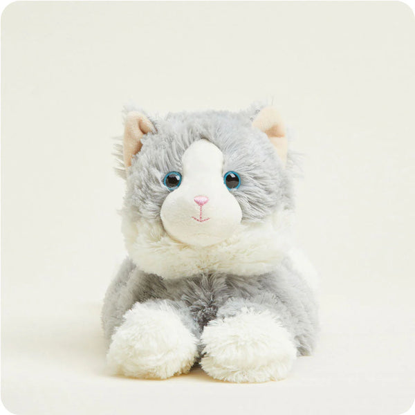 GRAY LAYING DOWN CAT WARMIE