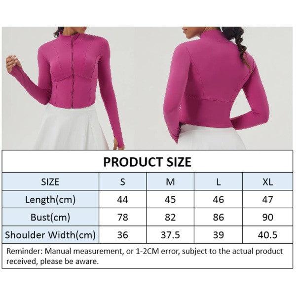 WELL-IN VOGUE IGNITE ZIP TRACK JACKET