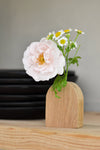 WOOD ARCHED BUD VASES | MADE IN USA: SMALL