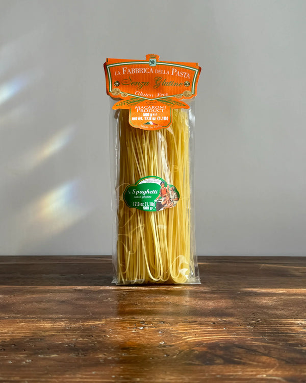 GLUTEN FREE SPAGHETTI BY LA FABBRICA DELLA PASTA
