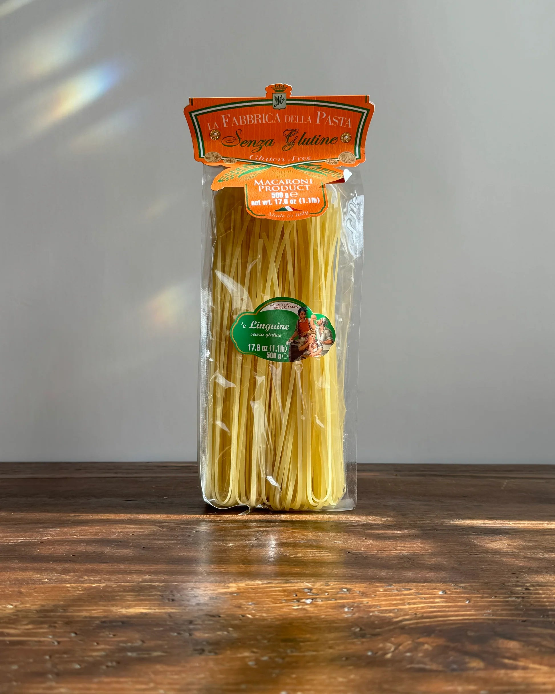 GLUTEN FREE LINGUINE BY LA FABBRICA DELLA PASTA