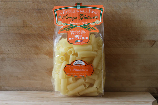 GLUTEN FREE RIGATONI BY LA FABBRICA DELLA PASTA