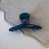 GLOSSY CROSS CLAW CLIP SIMPLE RETRO HAIR GRIP