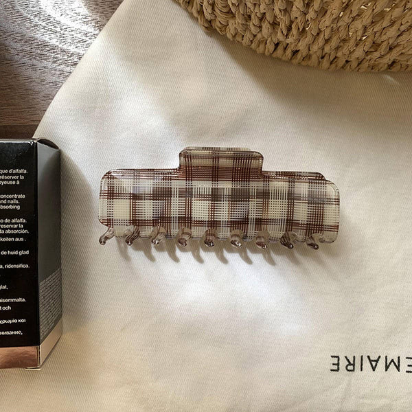 ELEGANT SQUARE WINTER CLAW CLIP