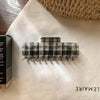 ELEGANT SQUARE WINTER CLAW CLIP