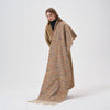 GRADIENT SOFT STRIPED SCARF FOR WINTER