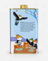 PURE ORGANIC VERMONT MAPLE SYRUP IN DECORATIVE TIN - ONE PINT